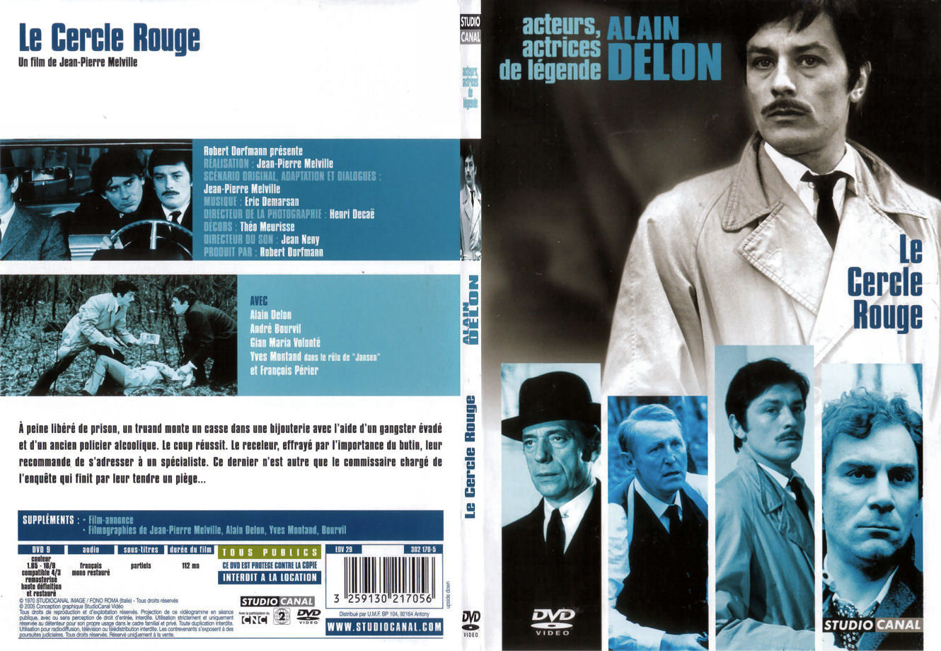 Jaquette DVD Le cercle rouge - SLIM