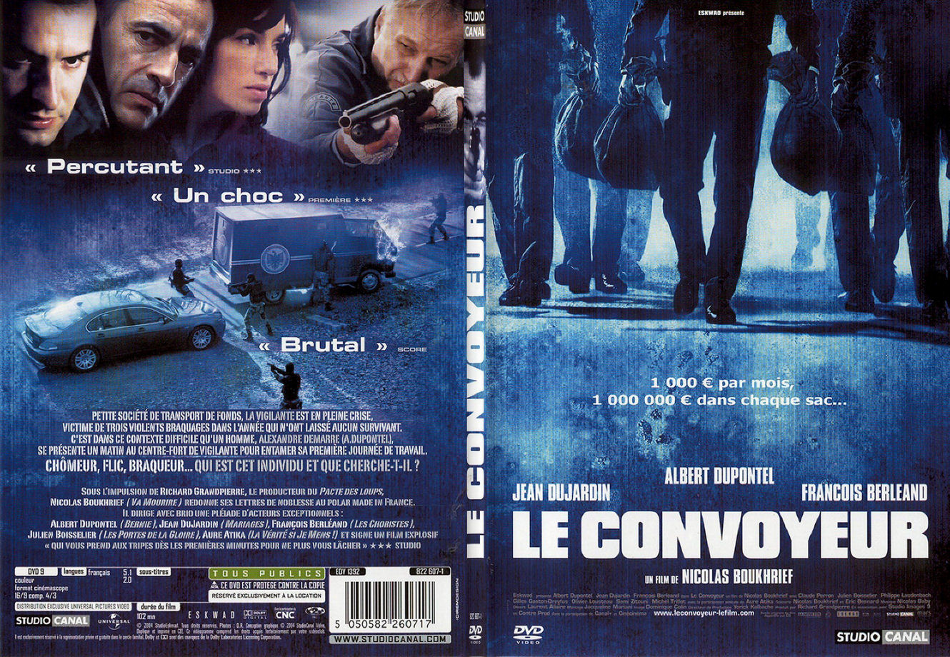 Jaquette DVD Le convoyeur - SLIM