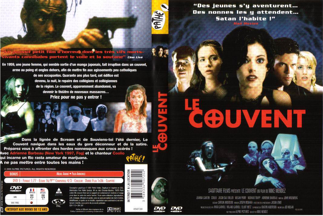 Jaquette DVD Le couvent