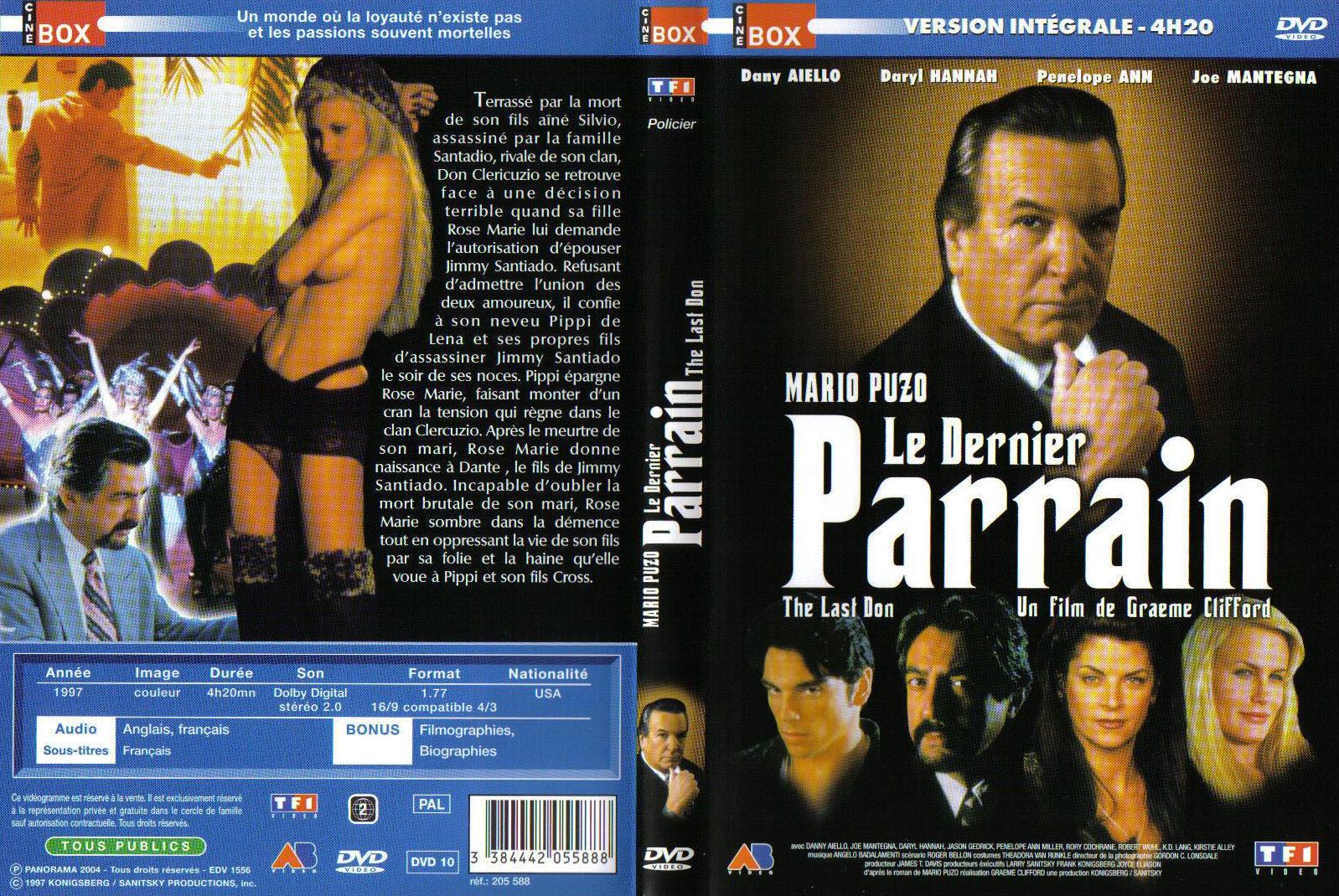 Jaquette DVD Le dernier parrain