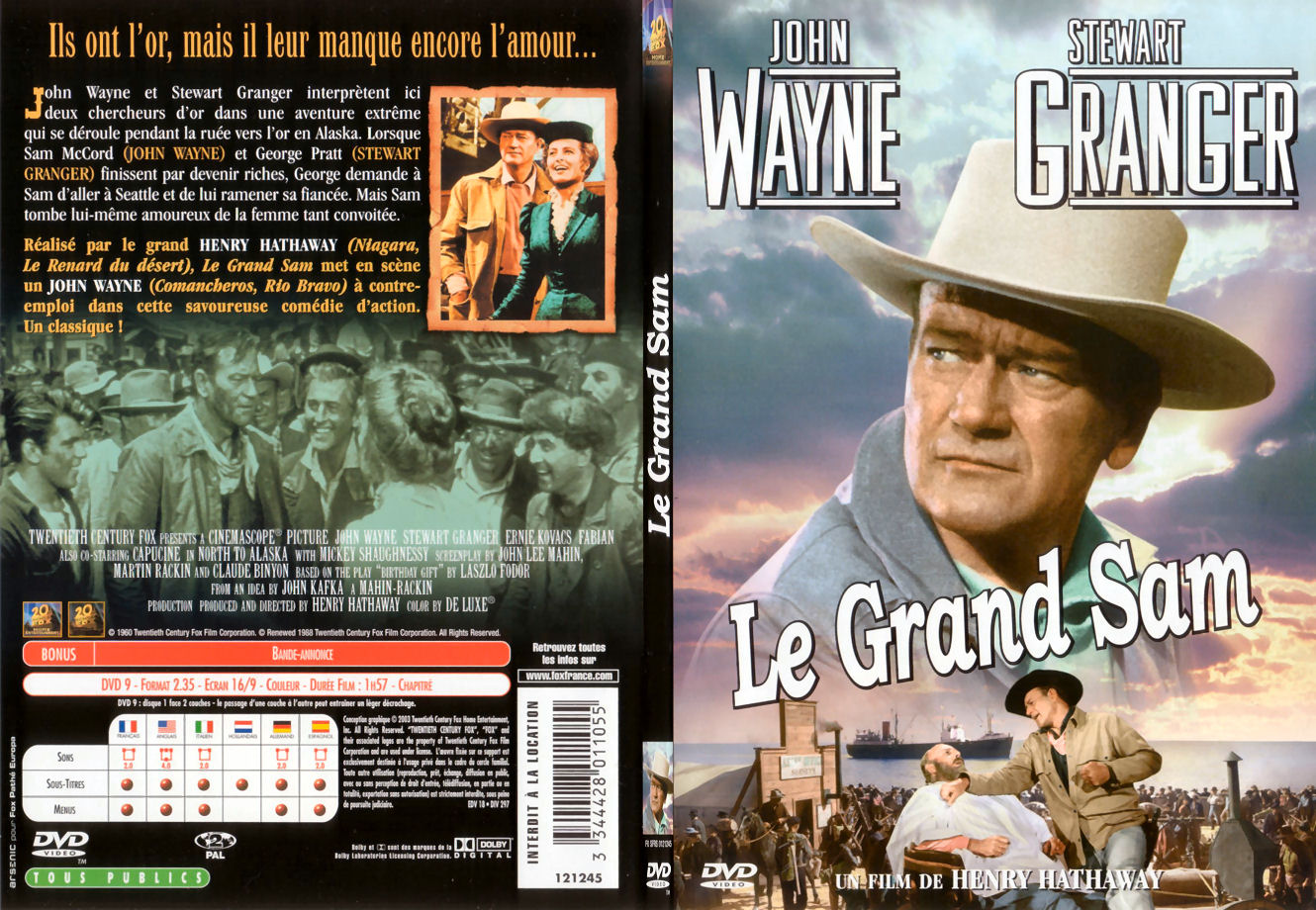 Jaquette DVD Le grand Sam - SLIM