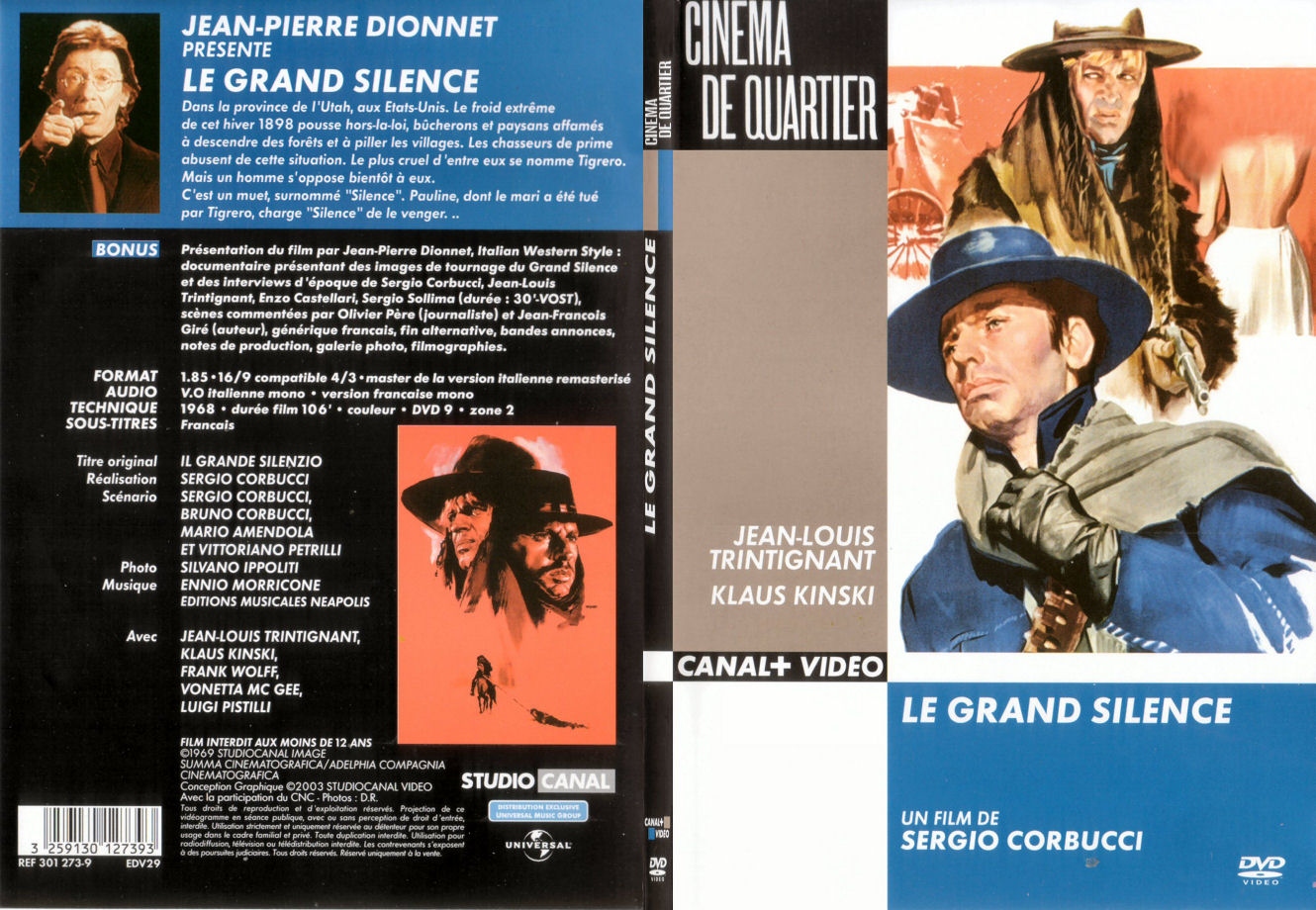 Jaquette DVD Le grand silence - SLIM