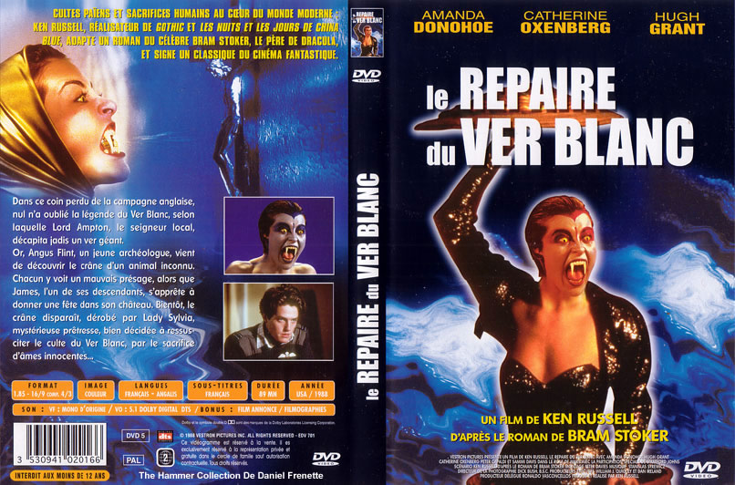 Jaquette DVD Le repaire du ver blanc