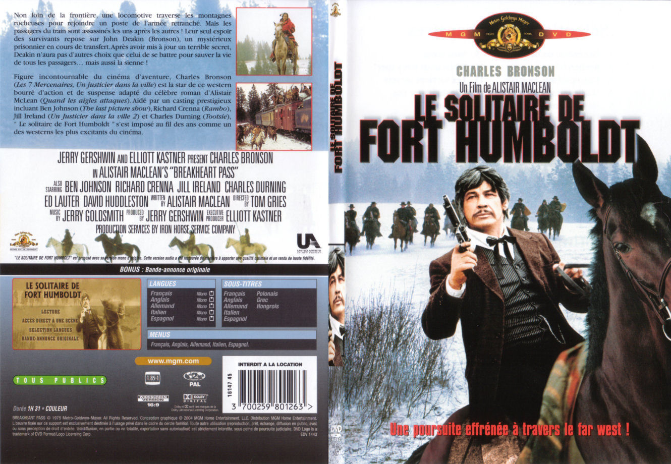 Jaquette DVD Le solitaire de Fort Humboldt - SLIM