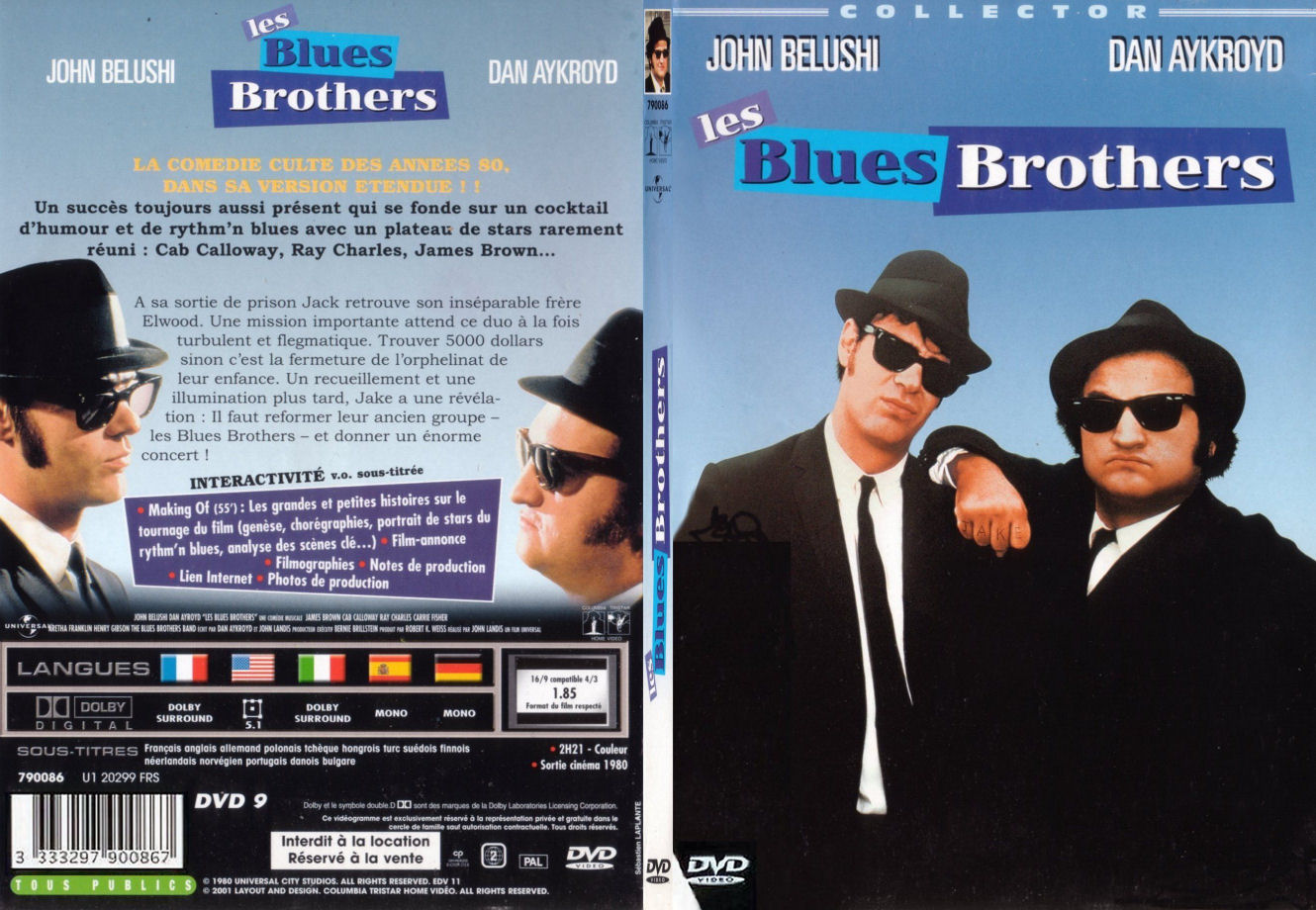 Jaquette DVD Les Blues Brothers - SLIM