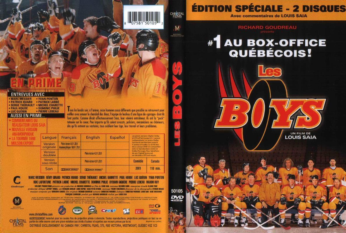 Jaquette DVD Les boys v2