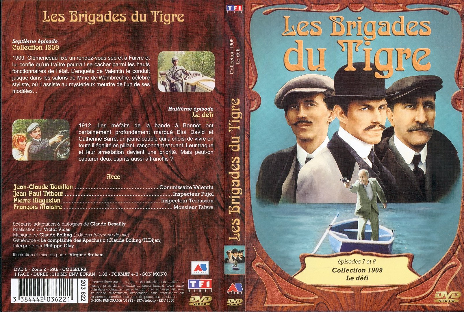 Jaquette DVD Les brigades du tigre vol 4