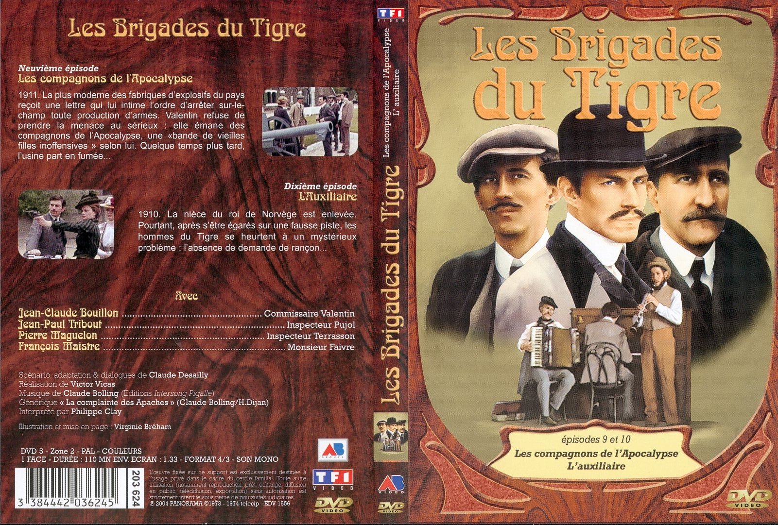 Jaquette DVD Les brigades du tigre vol 5