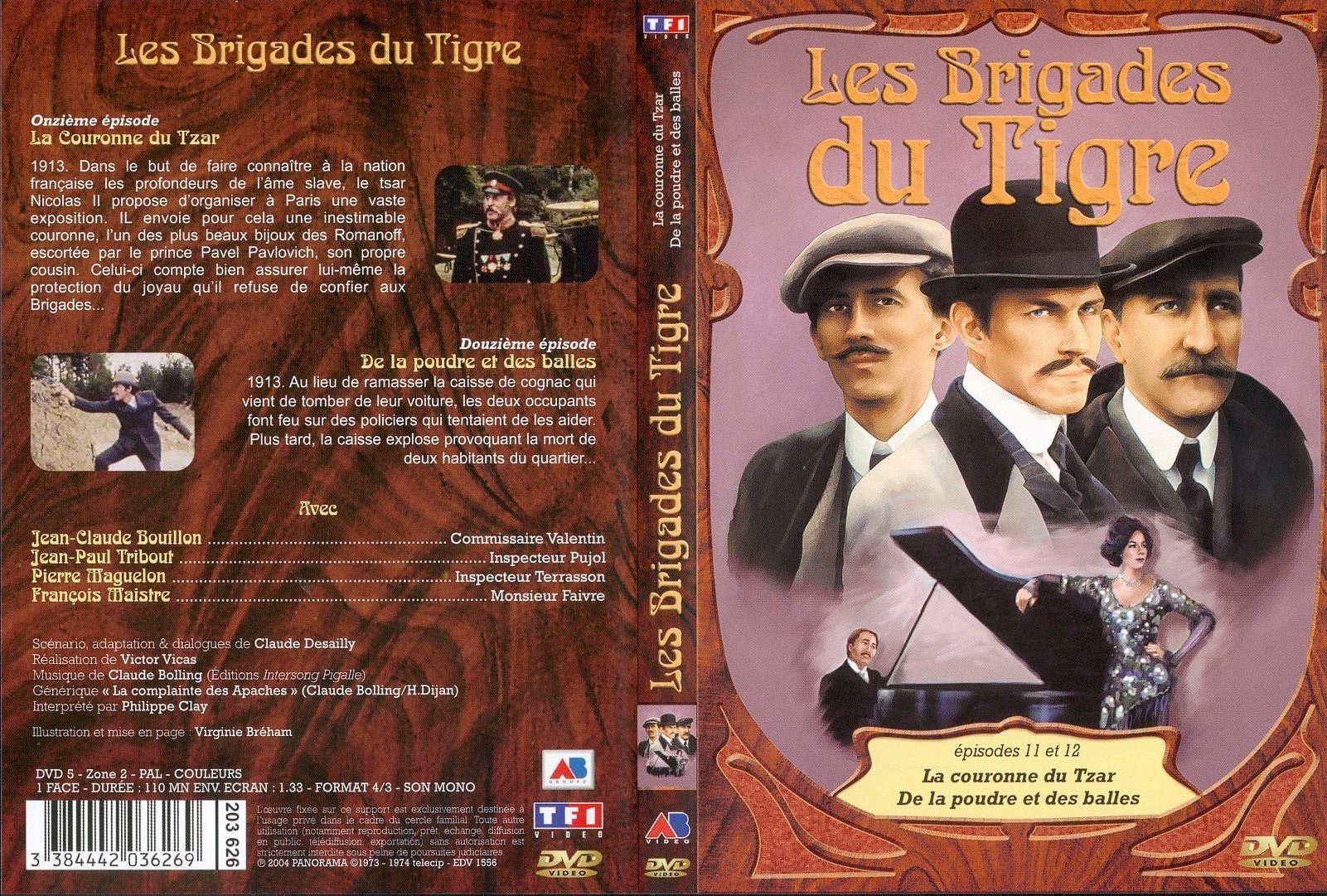 Jaquette DVD Les brigades du tigre vol 6