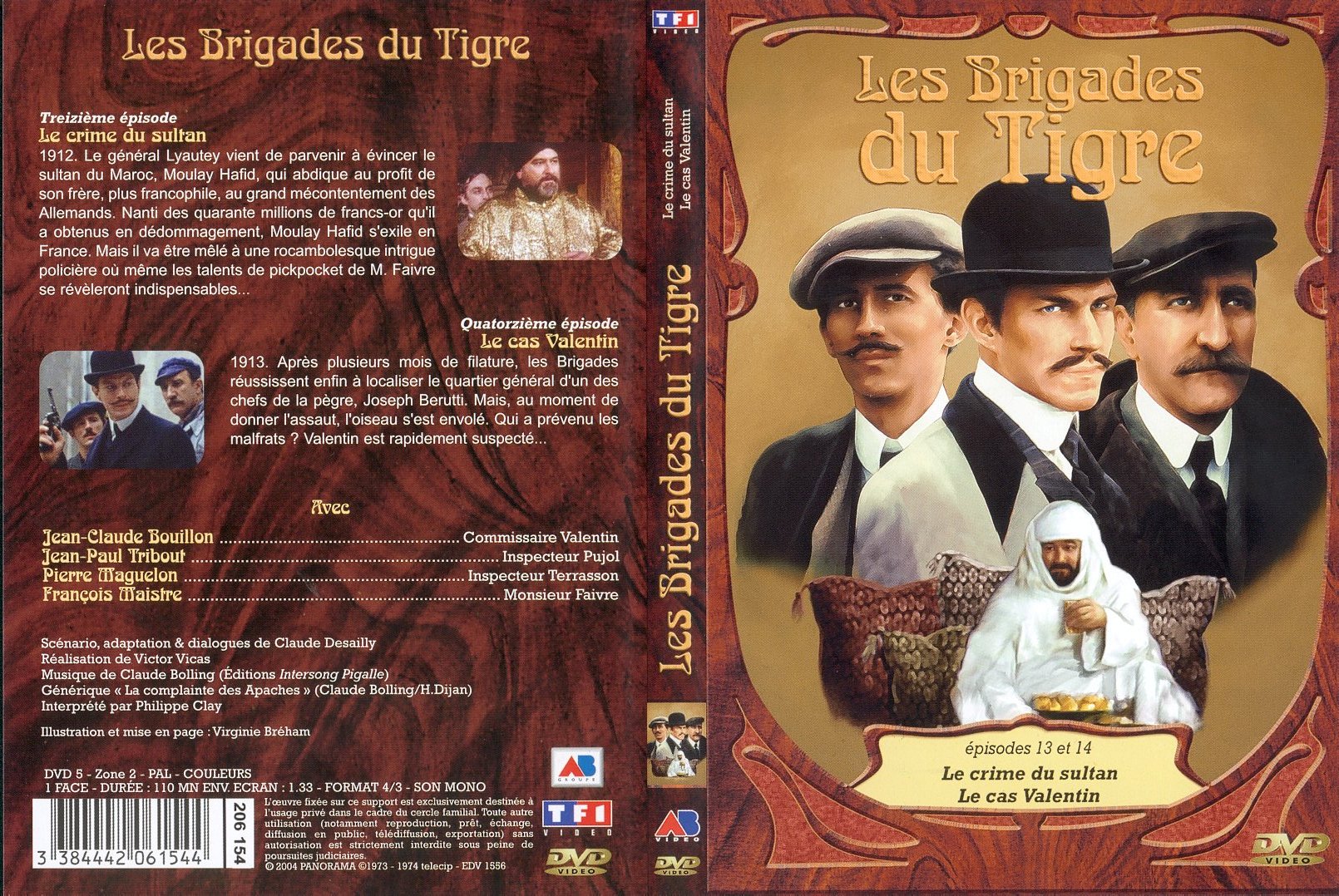 Jaquette DVD Les brigades du tigre vol 7