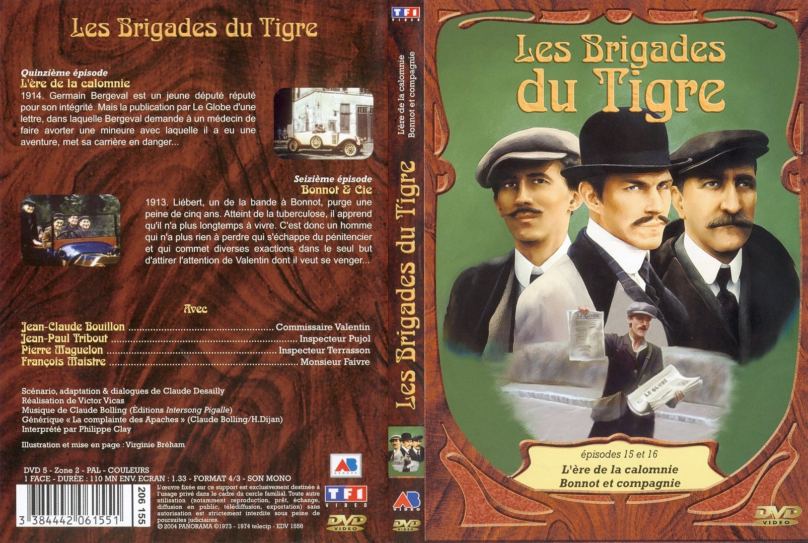 Jaquette DVD Les brigades du tigre vol 8