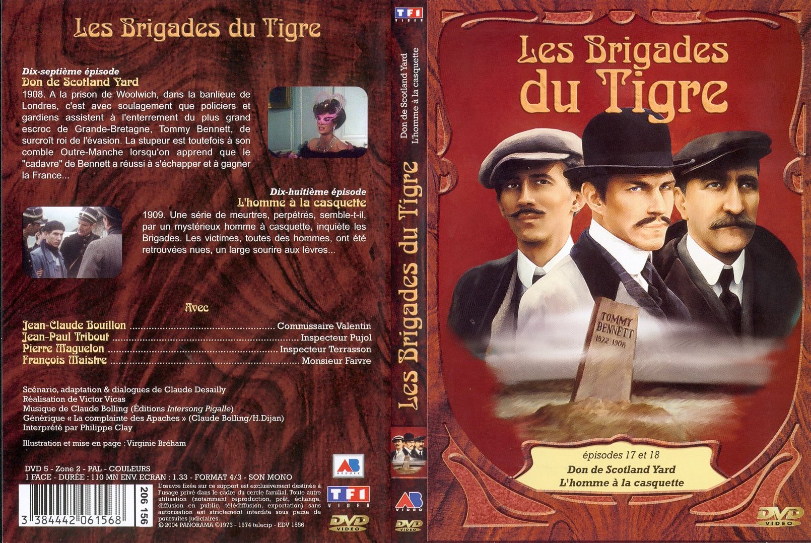 Jaquette DVD Les brigades du tigre vol 9