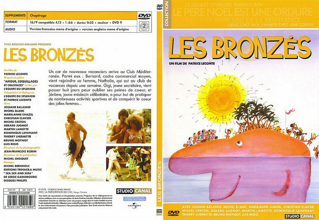 Jaquette DVD Les bronzs - SLIM