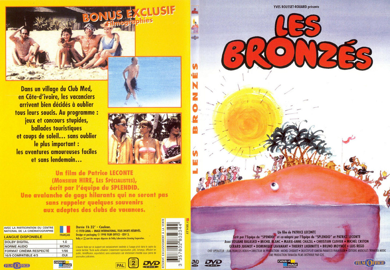 Jaquette DVD Les bronzes - SLIM v2