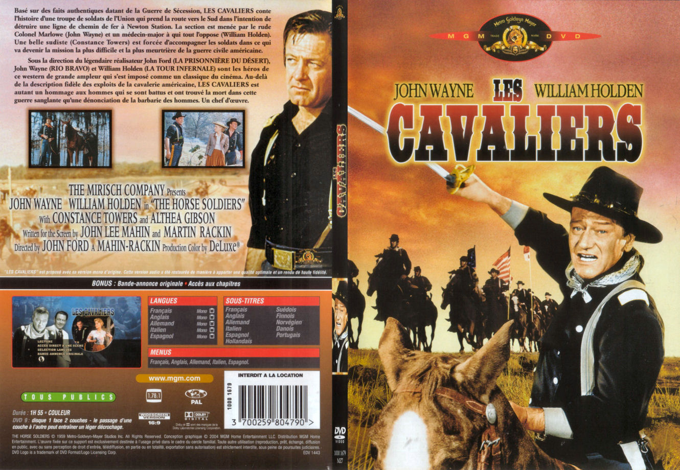 Jaquette DVD Les cavaliers - SLIM