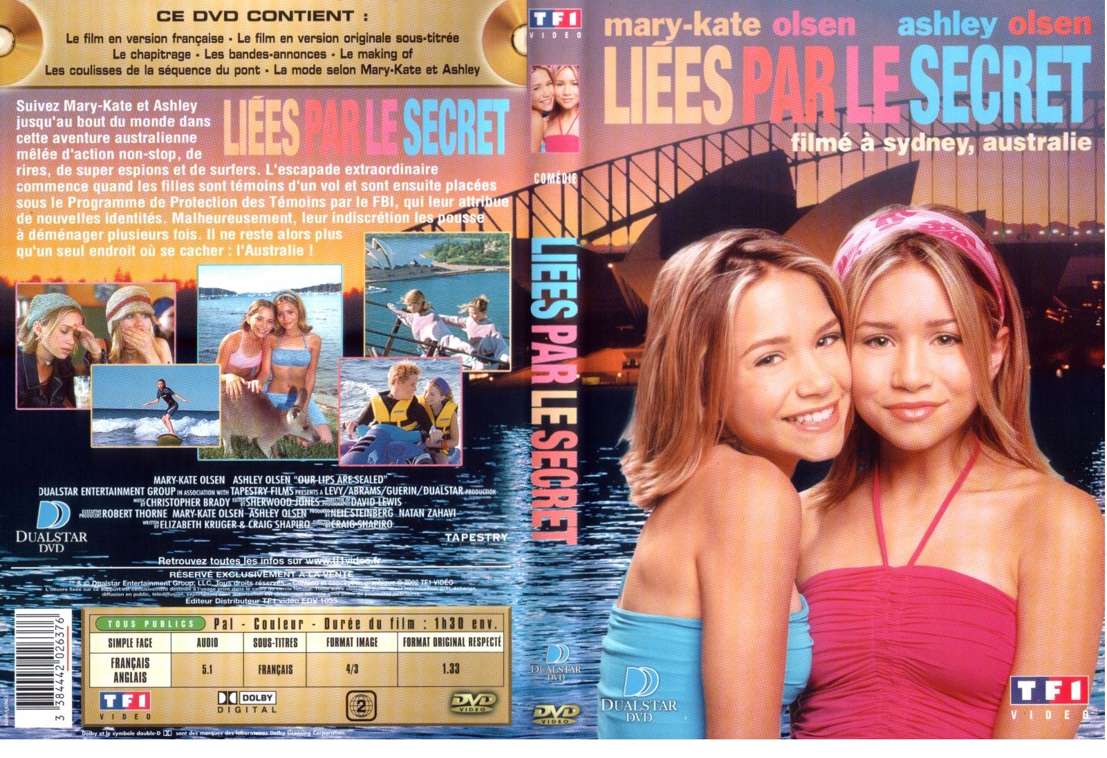 Jaquette DVD Les jumelles font la fete - Lies par le secret