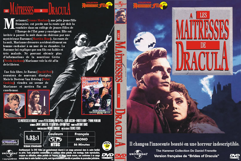 Jaquette DVD Les maitresses de Dracula