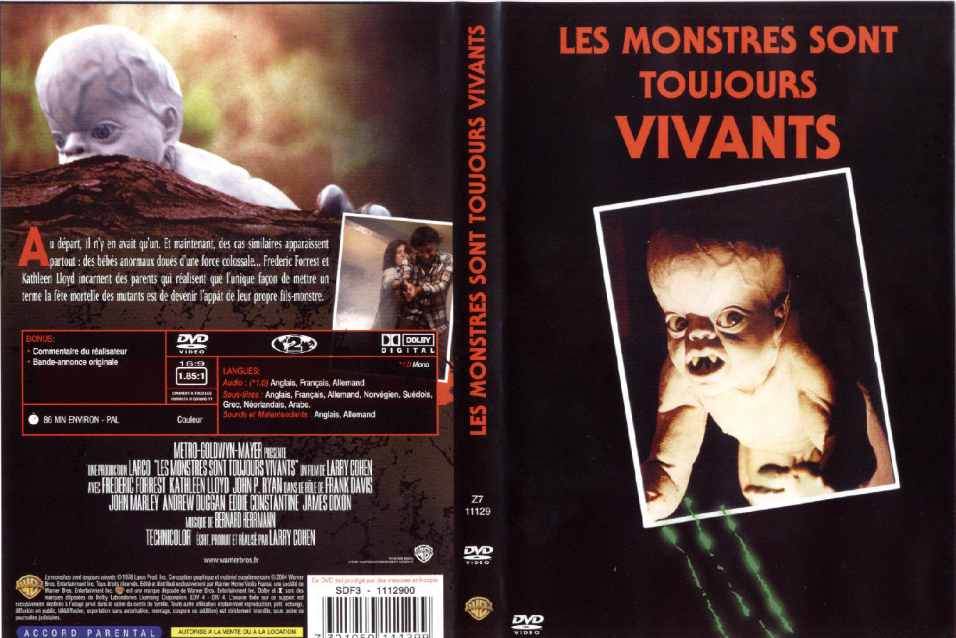 Jaquette DVD Les monstres sont toujours vivants