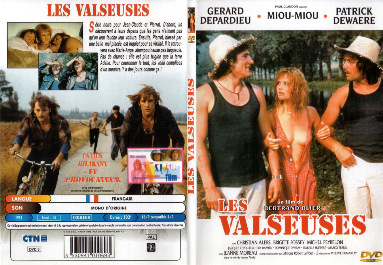 Jaquette DVD Les valseuses - SLIM
