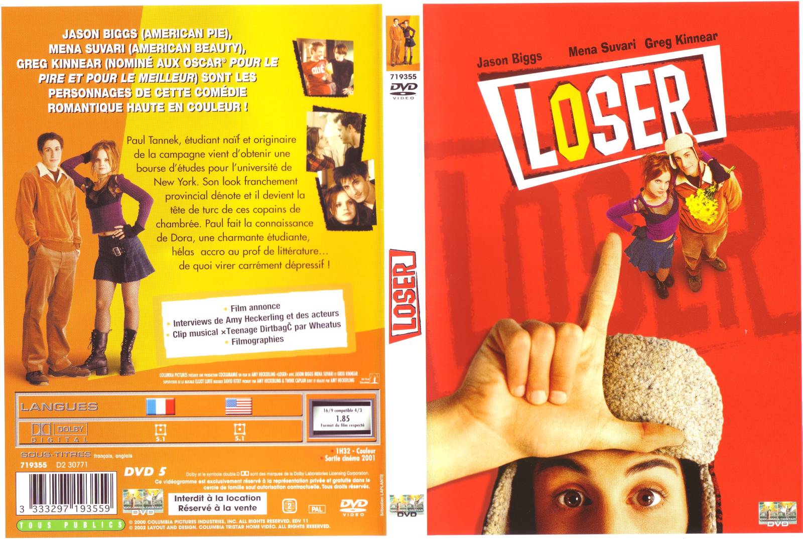 Jaquette DVD Loser v2