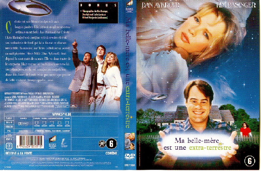 Jaquette DVD Ma femme est une extra terrestre