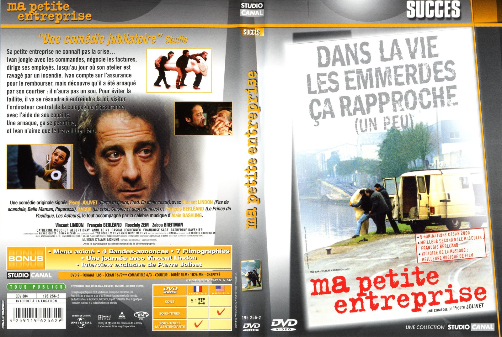 Jaquette DVD Ma petite entreprise