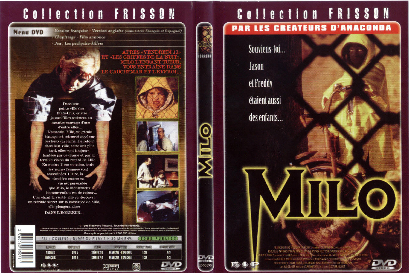 Jaquette DVD Milo