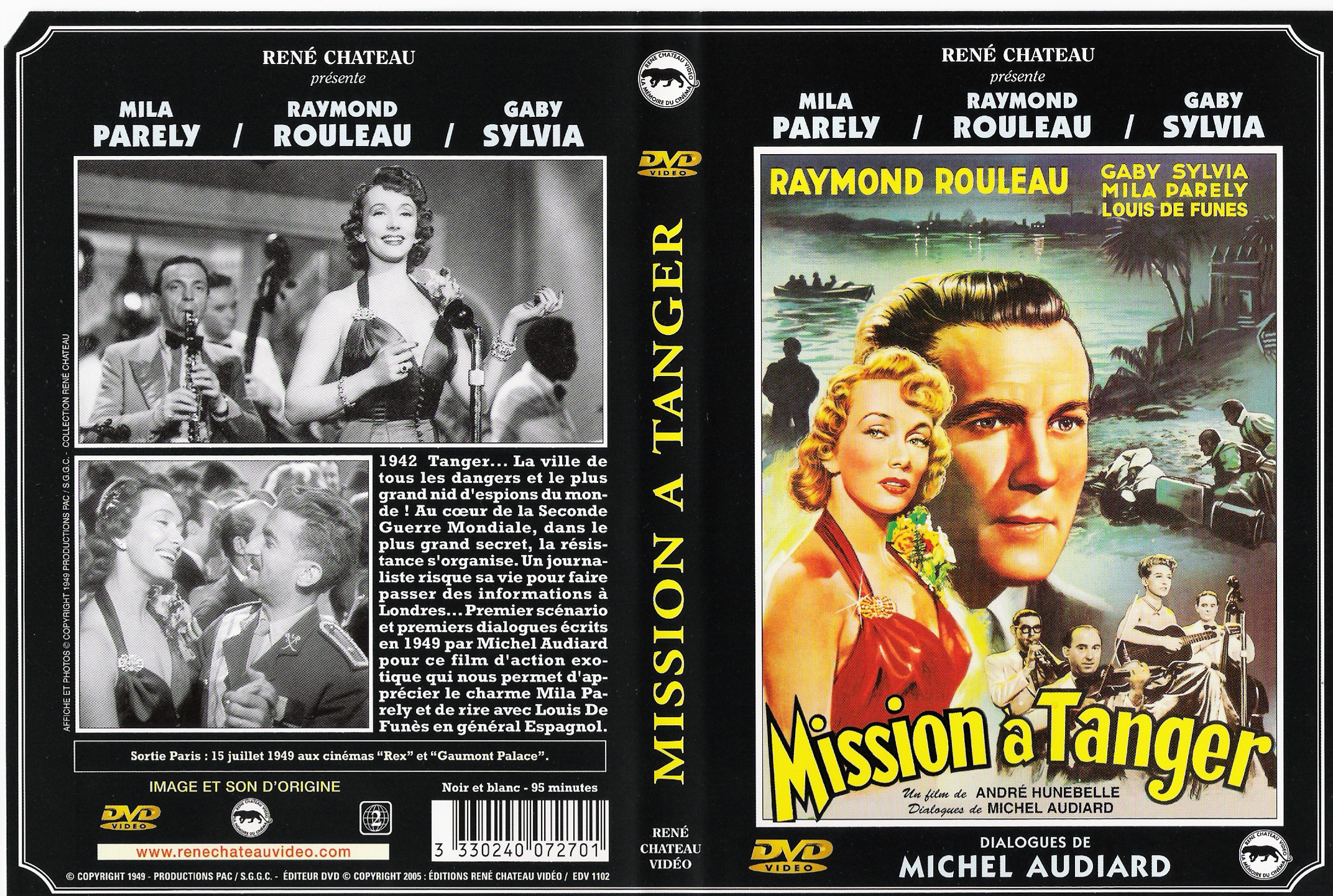Jaquette DVD Mission  tanger