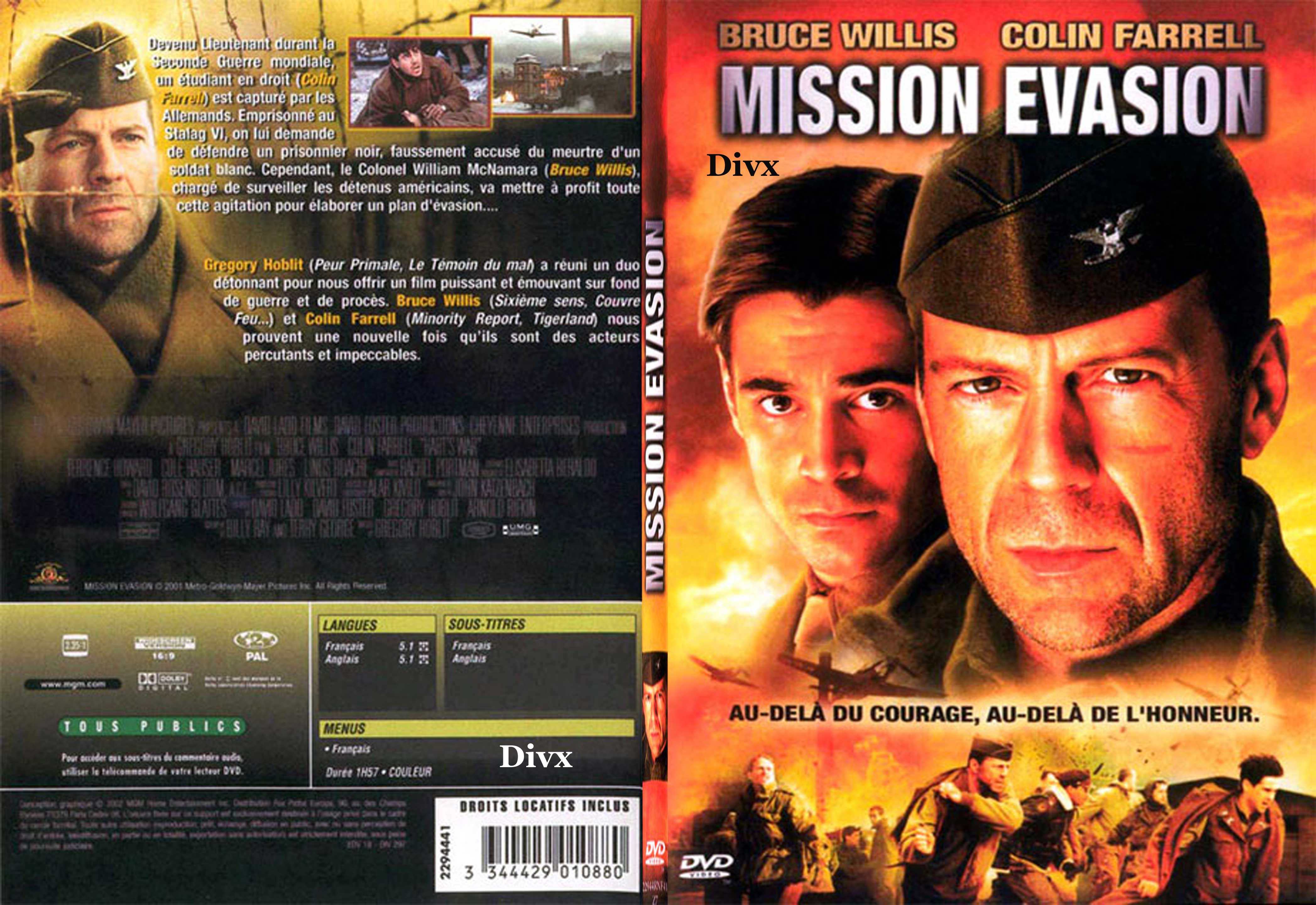 Jaquette DVD Mission vasion - SLIM