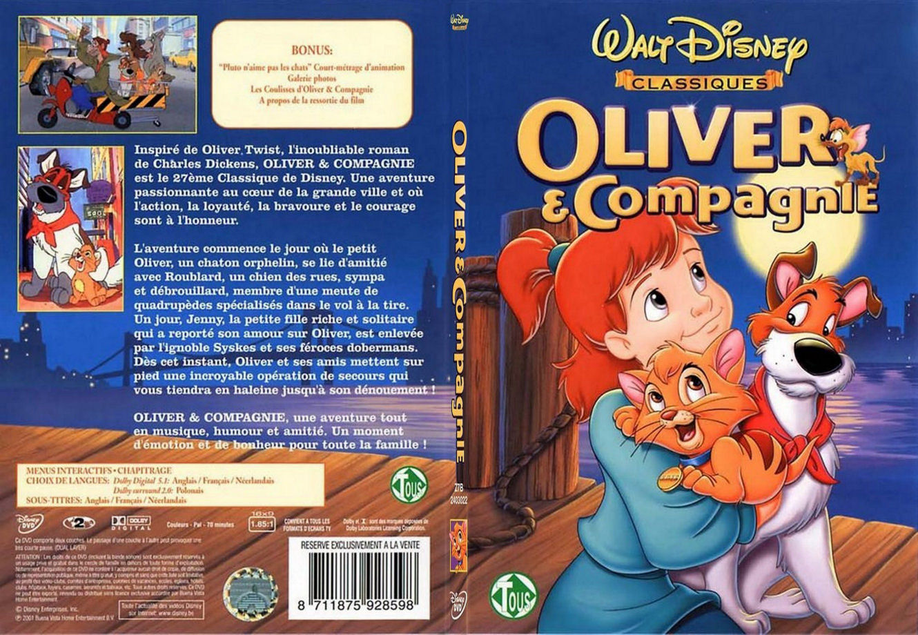 Jaquette DVD Oliver et compagnie - SLIM