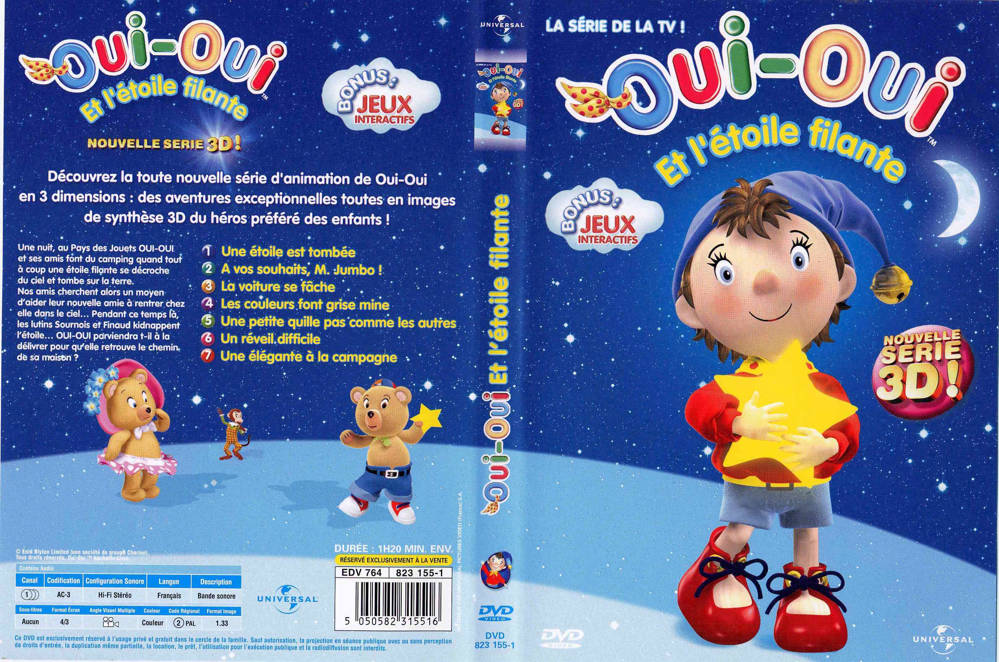 Jaquette DVD Oui-oui et l