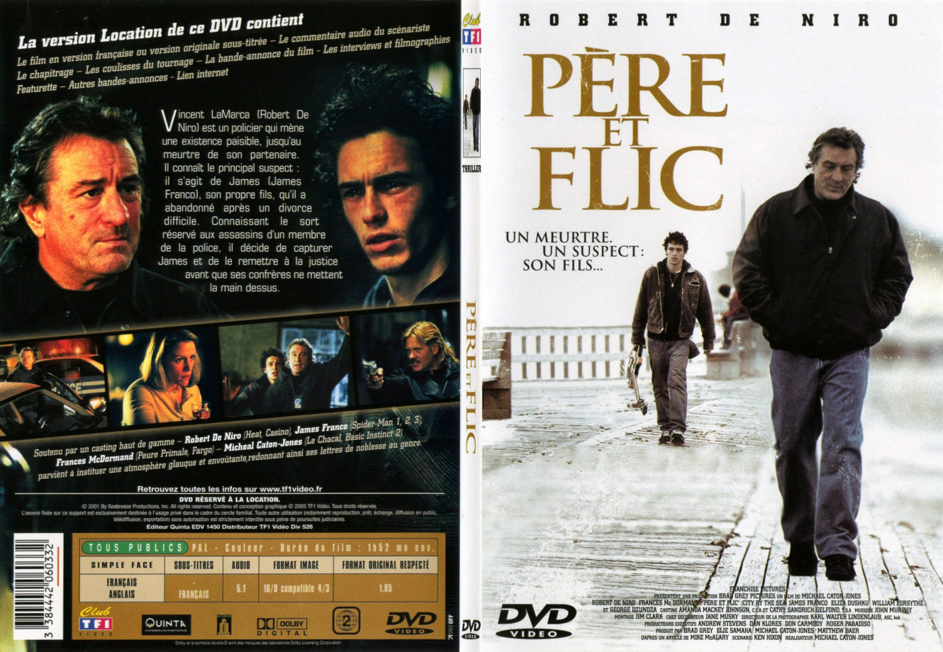 Jaquette DVD Pre et flic - SLIM