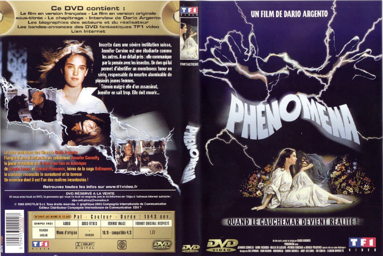 Jaquette DVD Phenomena