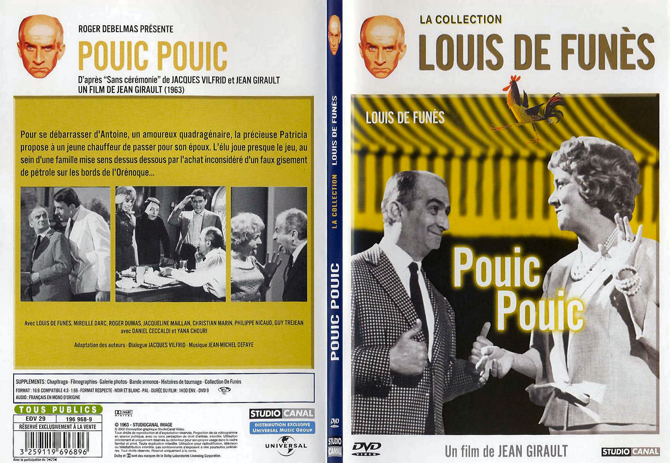 Jaquette DVD Pouic pouic - SLIM
