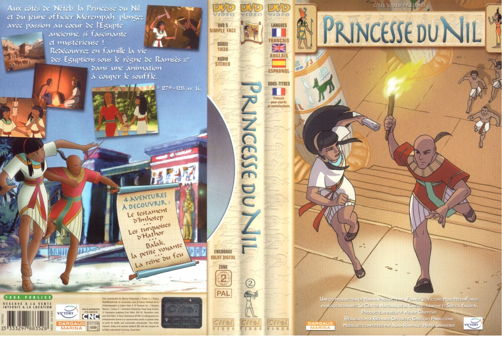 Jaquette DVD Princesse du Nil