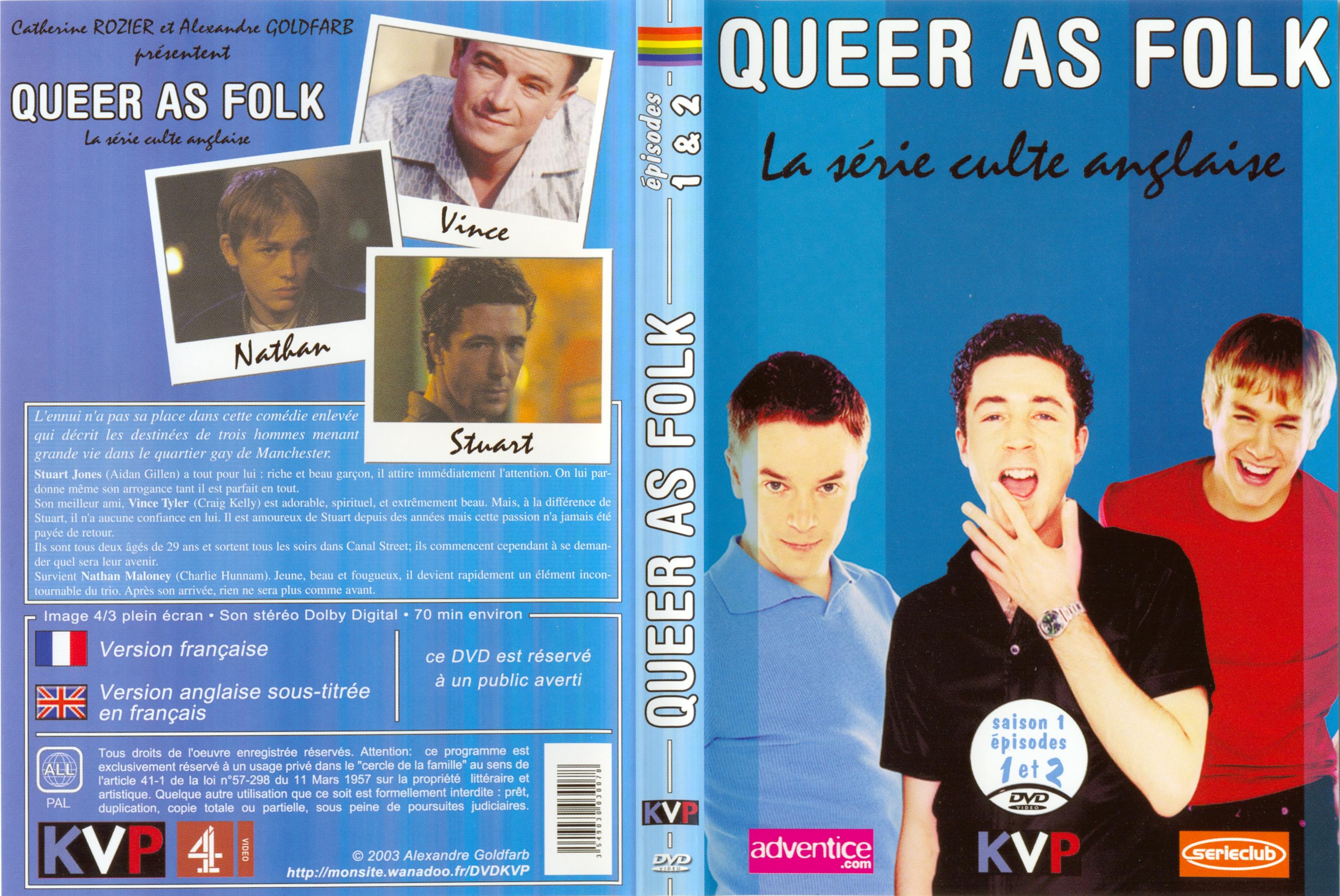 Jaquette DVD Queer as Folk - Episode 1 et 2
