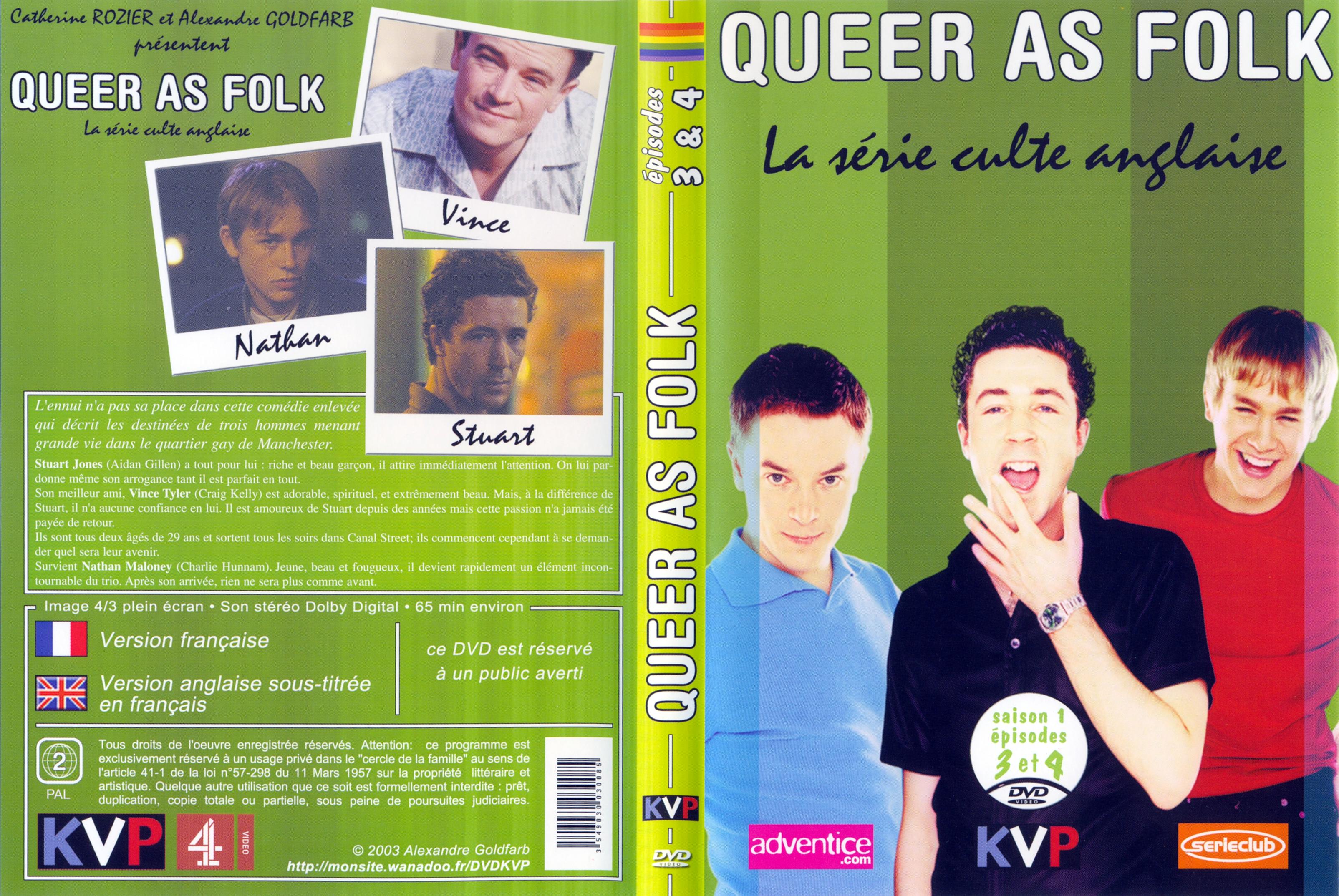 Jaquette DVD Queer as Folk - Episode 3 et 4