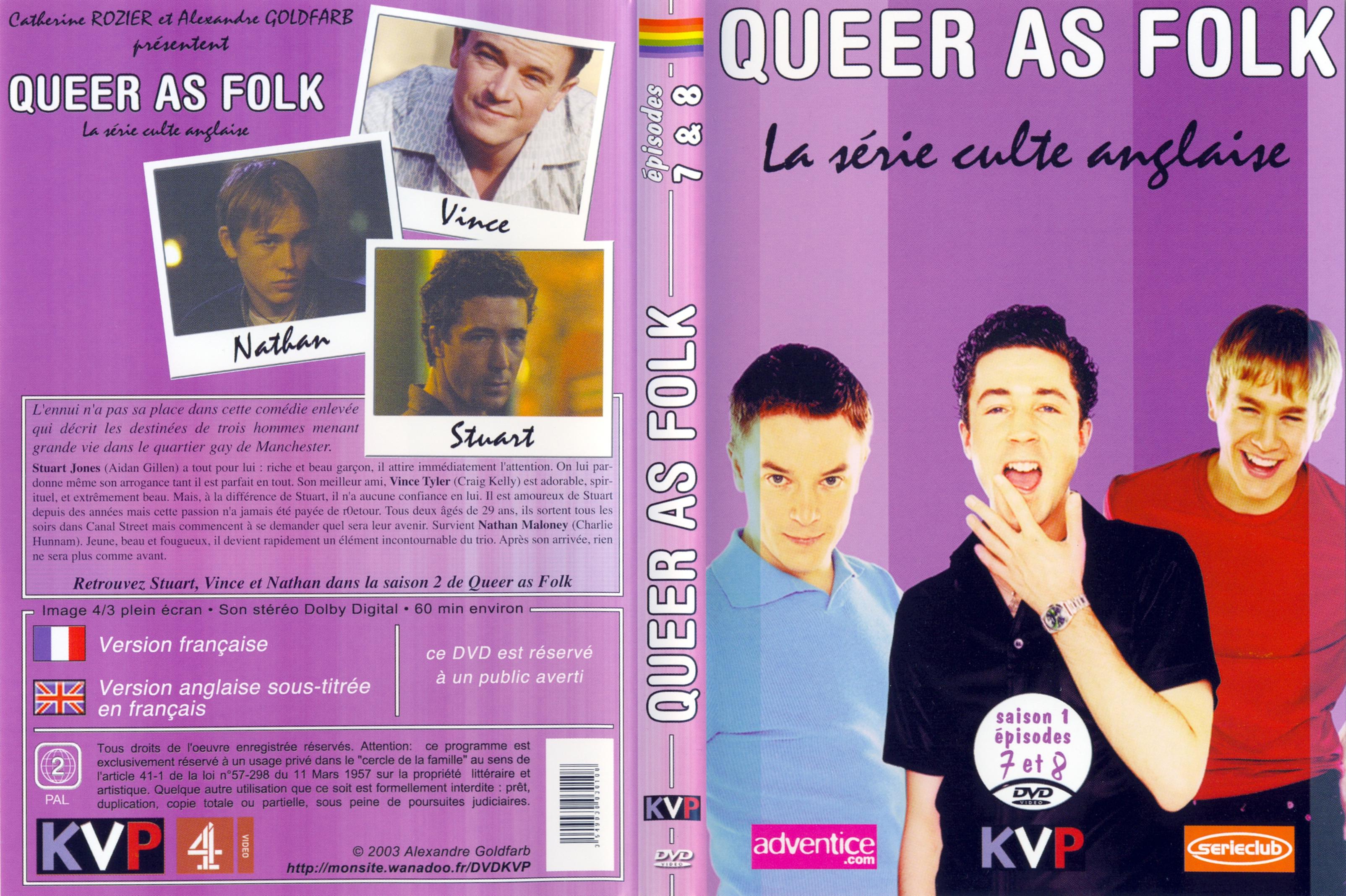 Jaquette DVD Queer as Folk - Episode 7 et 8