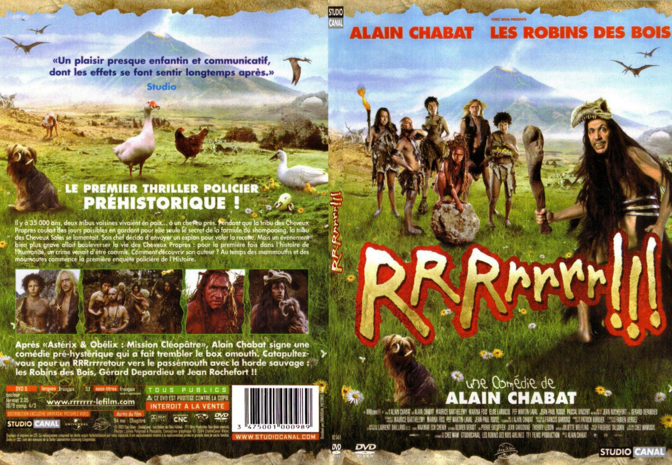 Jaquette DVD RRRrrrr - SLIM