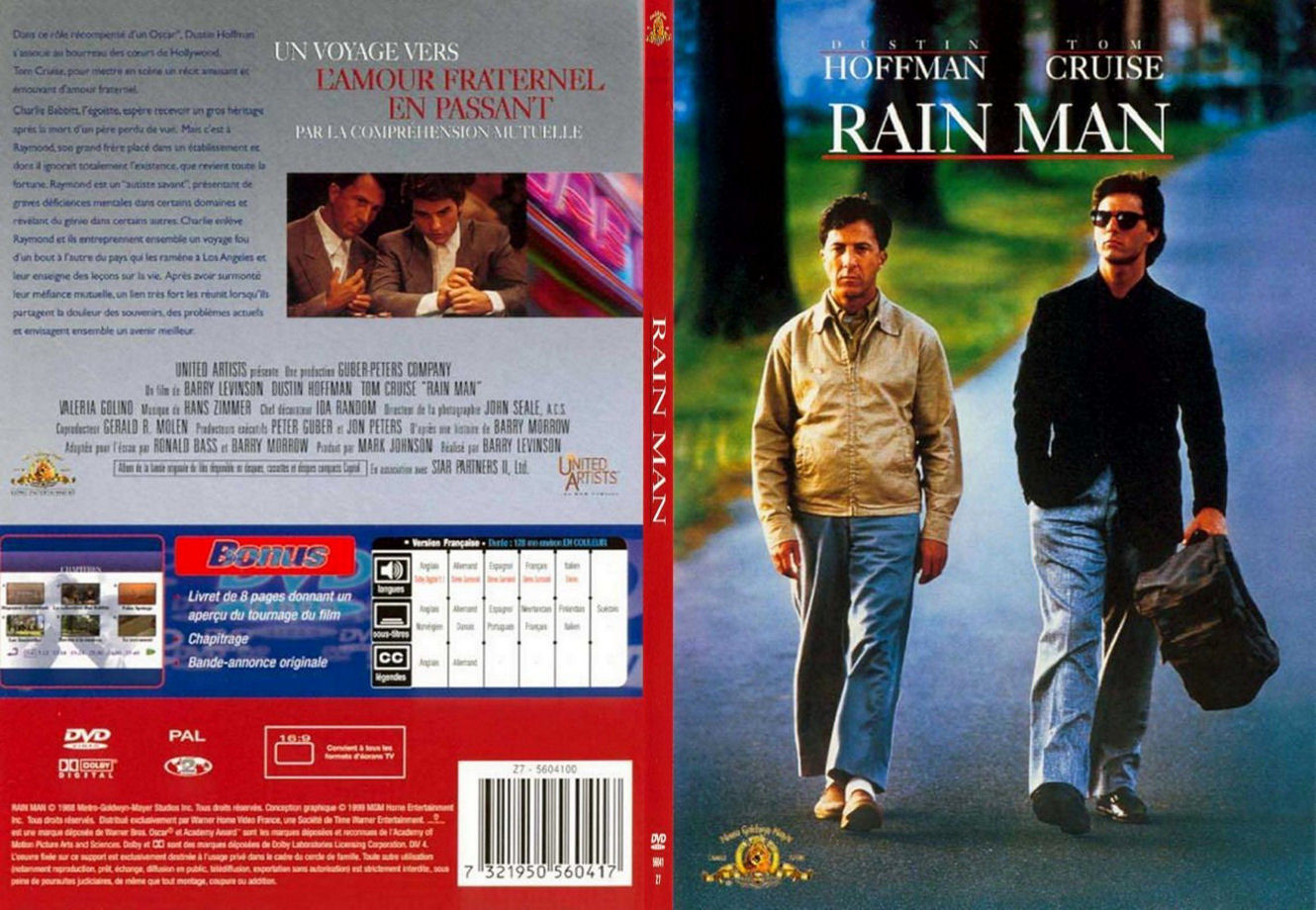Jaquette DVD Rain man - SLIM