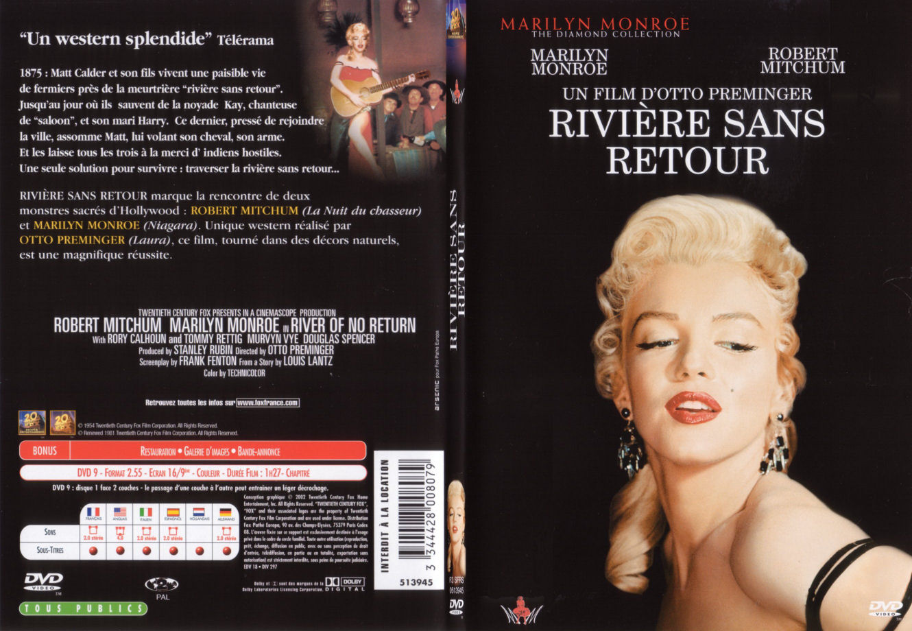 Jaquette DVD Rivire sans retour - SLIM