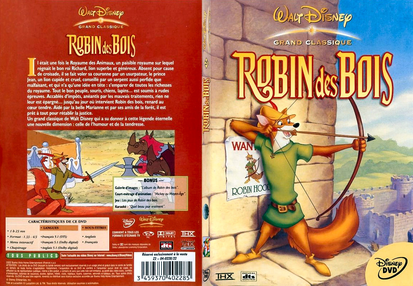 Jaquette DVD Robin des Bois - SLIM