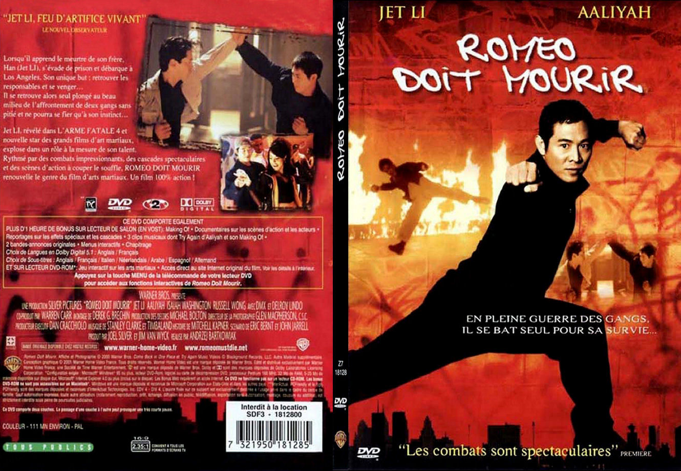 Jaquette DVD Romeo doit mourir - SLIM