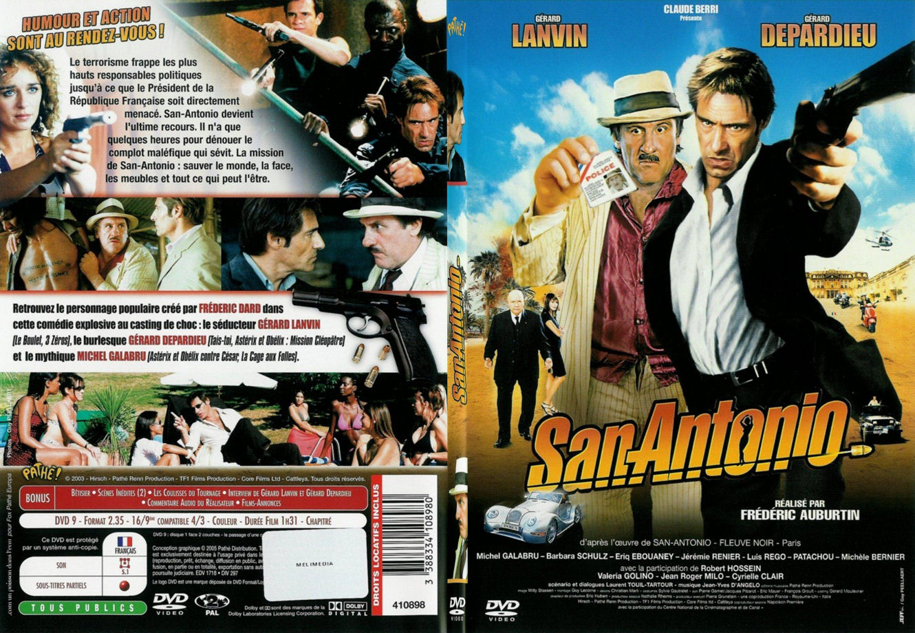 Jaquette DVD San Antonio - SLIM