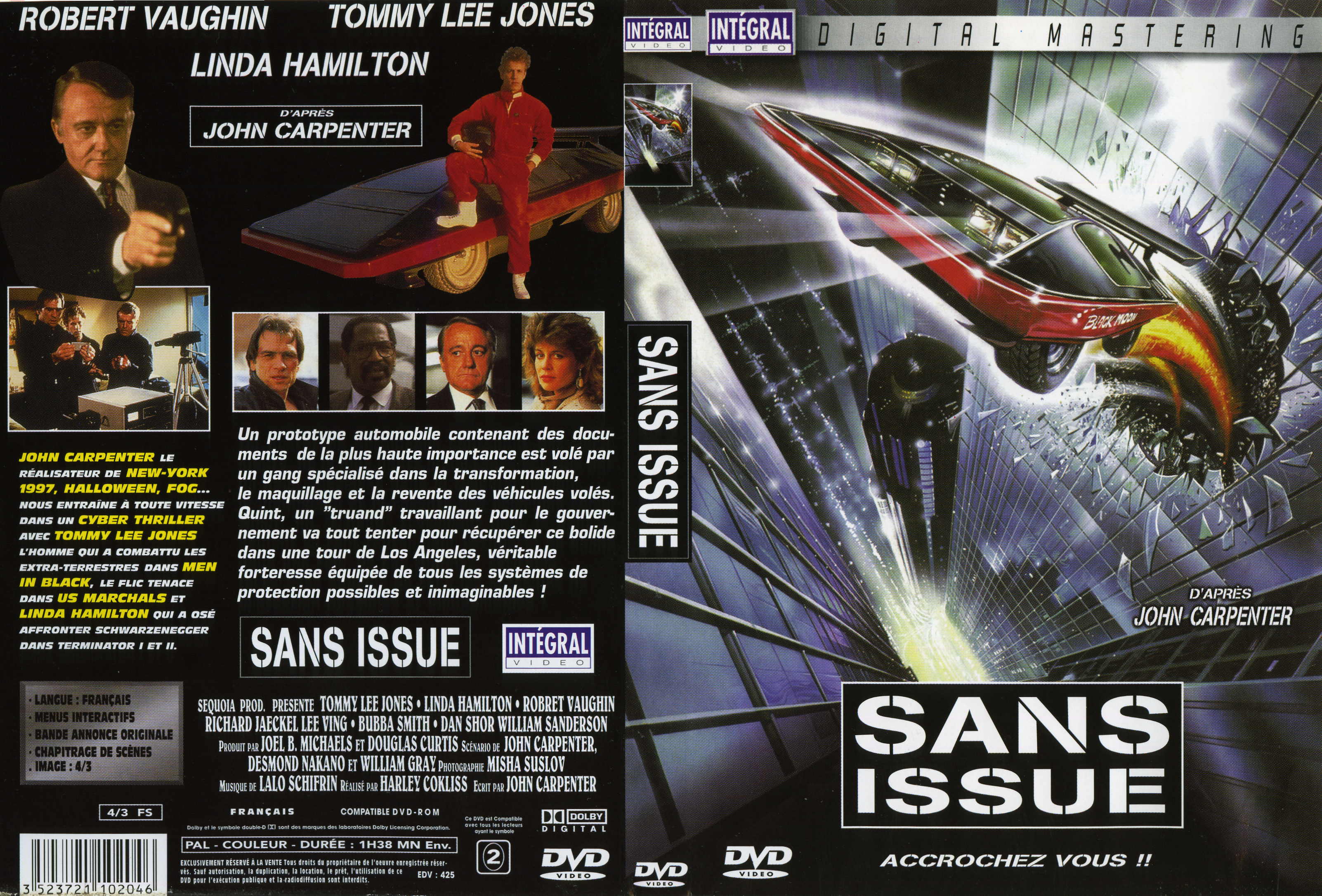 Jaquette DVD Sans issue v2