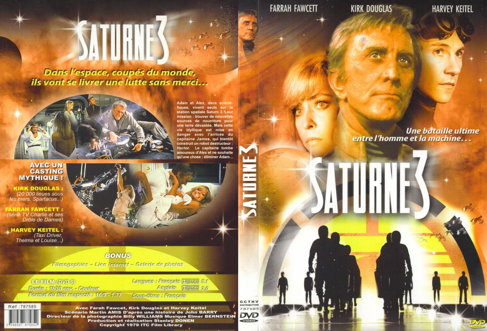 Jaquette DVD Saturne 3
