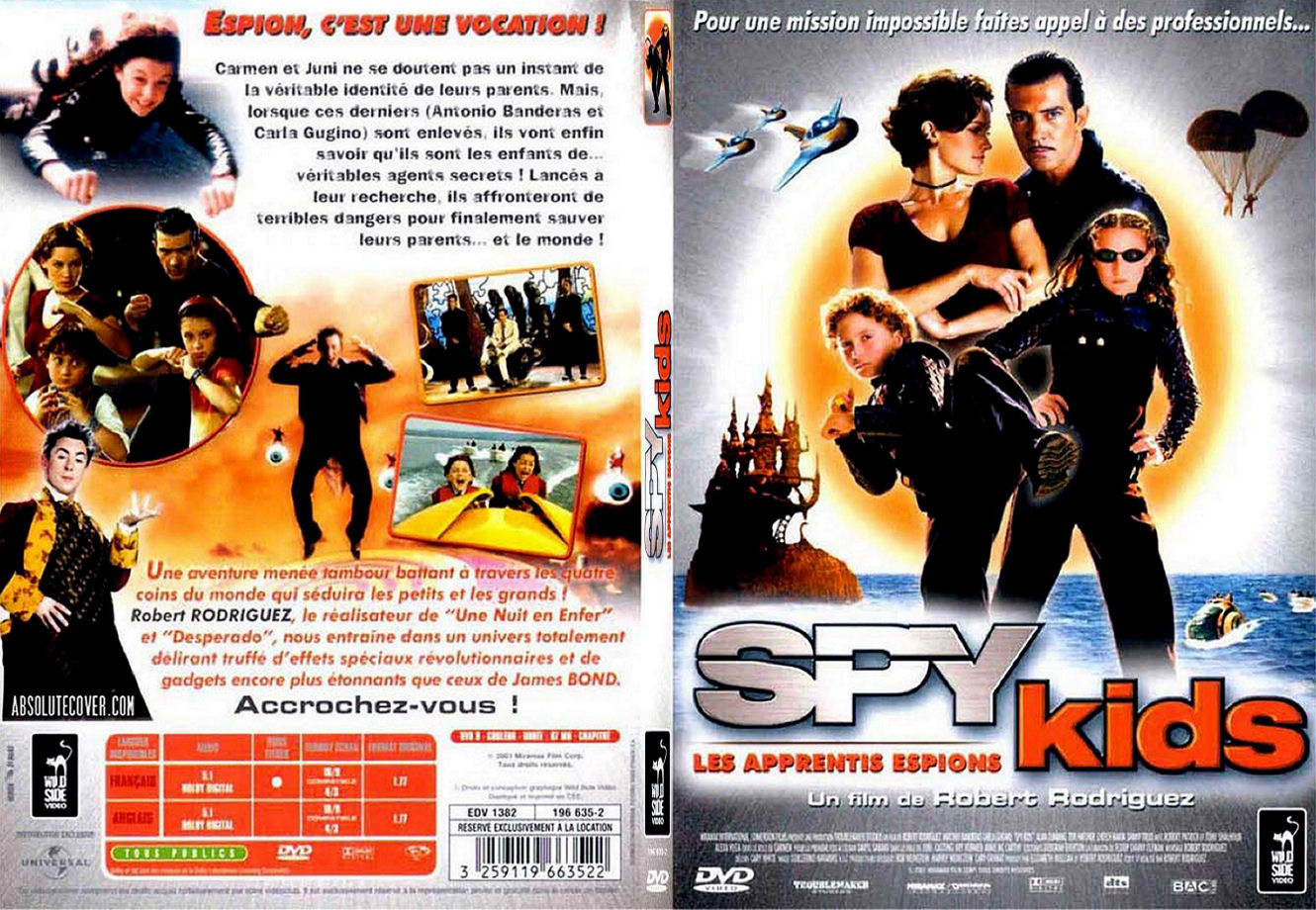 Jaquette DVD Spy kids - SLIM