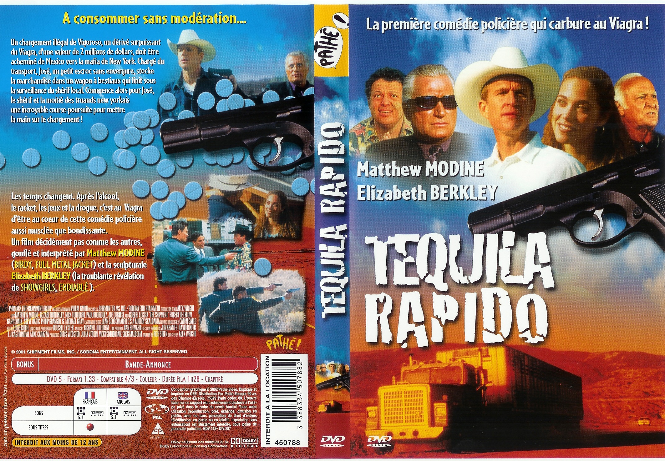 Jaquette DVD Tequila rapido