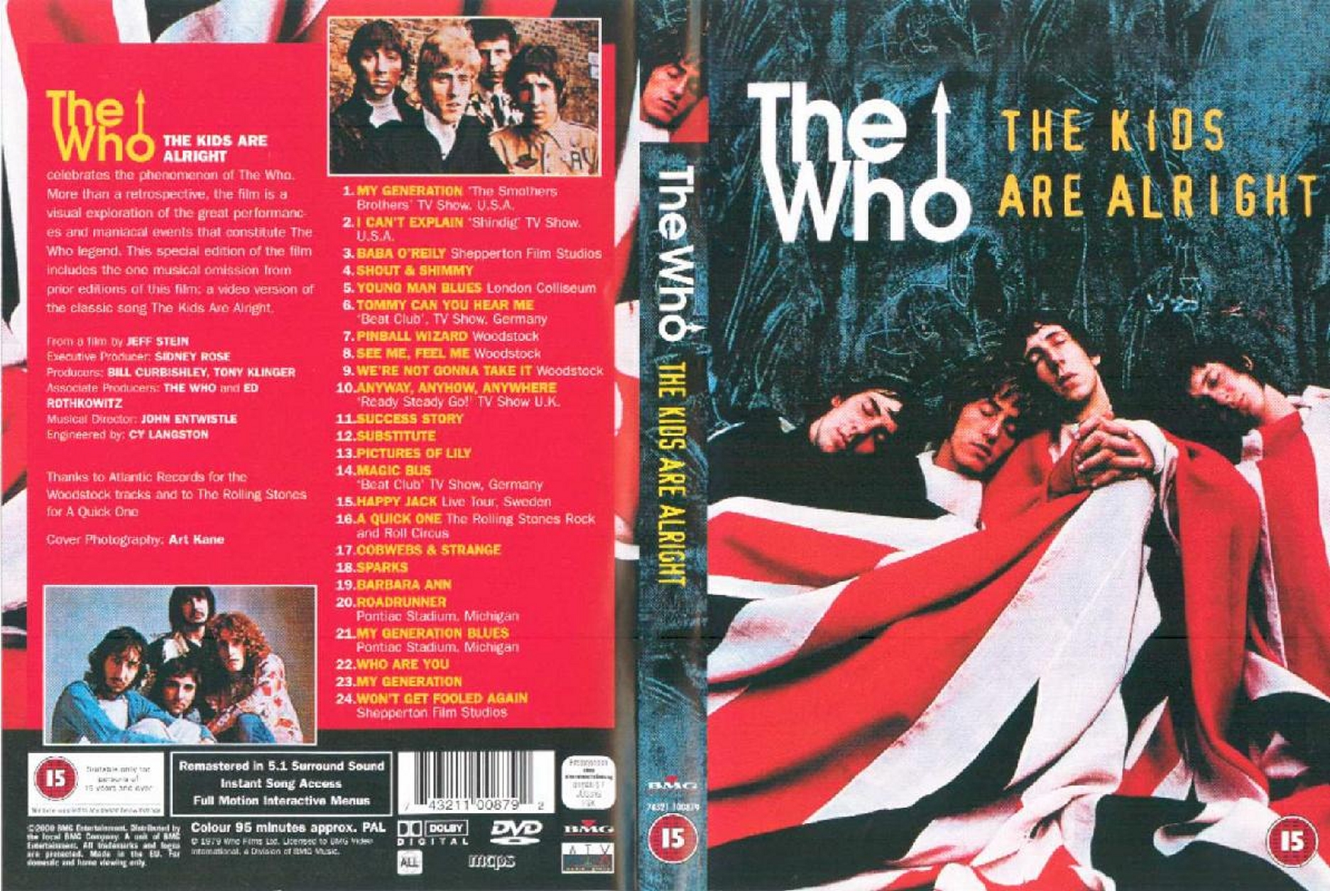 Jaquette DVD The Who - The Kids Are Alright