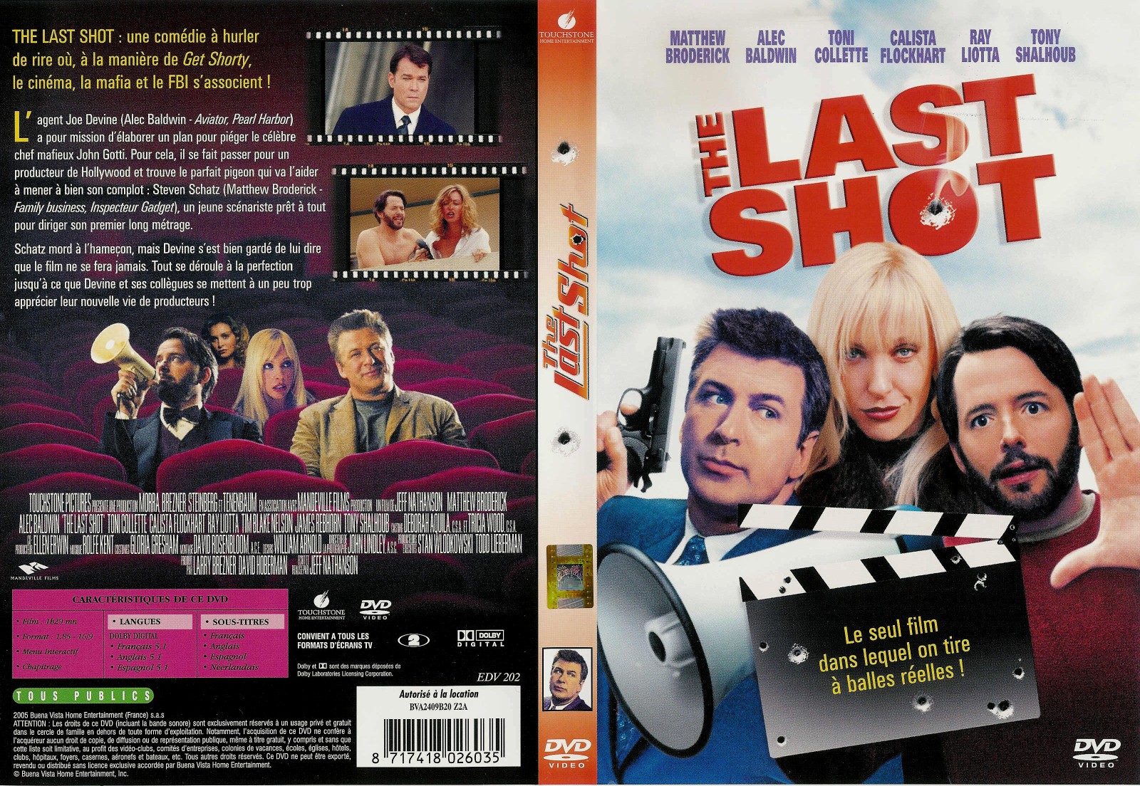 Jaquette DVD The last shot v2